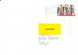 Nederland 2007 's Hertogenbosch >> Deinze B - Storia Postale