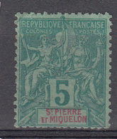 St. Pierre & Miquelon 1892 Mi Nr 49 - Used Stamps