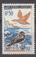 St. Pierre & Miquelon 1963 Mi Nr  398 Vogel, Bird, Eend - Nuevos