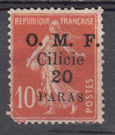 Cicicie 1920 Mi Nr 92 Opdruk  20 Op 10 - Unused Stamps