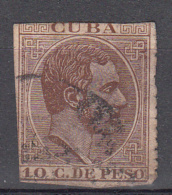 Cuba 1882 Mi Nr 49 Koning Alfons XII - Prephilately