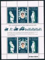 Territoire Antarctique Britannique - 25e Anniversaire De L'accession Au Trône D'Elizabeth II 75/77 X 2 ** - Unused Stamps