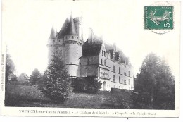 VOUNEUIL SUR VIENNE - Le Château De Chistré - La Chapelle Et La Façade Ouest - Vouneuil Sur Vienne