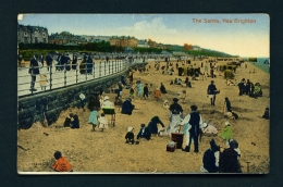 ENGLAND  -  New Brighton  The Sands  Used Vintage Postcard As Scans - Andere & Zonder Classificatie