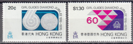 Hong Kong   Scott No.  328-29     Mnh     Year   1976 - Ungebraucht