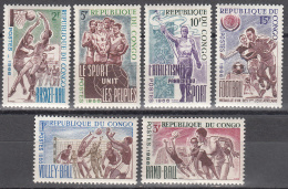 Congo   Scott No. 143-48    Mnh     Year  1966 - Neufs