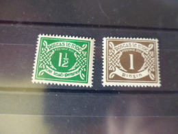 IRLANDE  TIMBRE  REFERENCE  YVERT N° 15.16** - Timbres-taxe