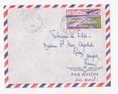 POLYNESIE FRANCAISE TAHITI Lettre PAPEETE RP Sur P A N° 5 1962 - Brieven En Documenten