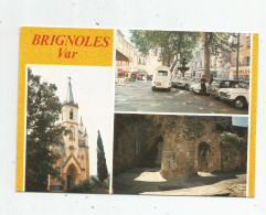 G-I-E , Cp , 83 , BRIGNOLES , Multi Vues , Automobiles RENAULT ESTAFETTE , écrite , Ed : GAL N° 9647 - Brignoles