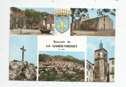 G-I-E , Cp , 83 , Souvenir De LA GARDE FREINET, Multi Vues , Voyagée 1967 - La Garde Freinet