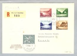 Schweiz Pro Patria 1956-06-01 R-FDC Bern - Briefe U. Dokumente