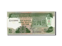 Billet, Mauritius, 10 Rupees, KM:35a, TTB - Maurice