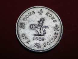 HONG KONG  1 DOLLAR 1989   KM 63 - Hong Kong