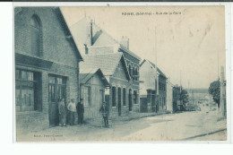 80 ROISEL Rue De La Gare , Façade Commerce , Cycliste - Roisel