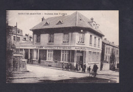 Mont St Saint Martin (54) - Bureau Des Postes  ( Animée Poste Caisse Nationale Epargne  Ed. Pertenne & Crepin) - Mont Saint Martin