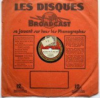 Les Disques Broadcast - Les Vieilles De Chez Nous - Paysage - Chantées Par L. Lynel - 78 Rpm - Schellackplatten