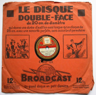 Les Disques Broadcast - Constantinople - Harry Fay - I'll Think Of You -  Harry Bidgood And His Broadcasters - 78 Rpm - Gramophone Records