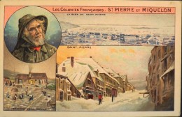 St. PIERRE Et MIQUELON St. Pierre- Les Colonies Françaises - édit. Chocolat & Thé De La Coloniale - Voir 2 Scans - TBE - - San Pedro Y Miquelón