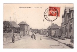 § 80 Noyelles Sur Mer Rue De La Gare Hotel Des Voyageurs Cachet 1912 - Noyelles-sur-Mer