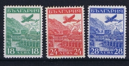 Bulgaria: 1932 Airmail Mi Nr 249 - 251 - Luchtpost