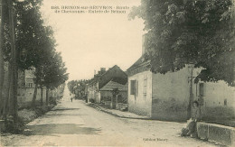 Dép 58 - Brinon Sur Beuvron - Route De Chevannes - Entrée De Brinon - état - Brinon Sur Beuvron