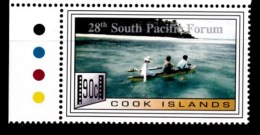 1997 Cook Islands - Pacific Forum 1v, Rarotonga Views, Vue Des Iles, Boat, Ansicht Inseln Mi 1464 MNH - Other (Sea)