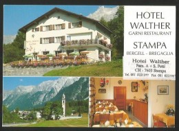 STAMPA GR Bergell Maloja HOTEL WALTHER - Stampa