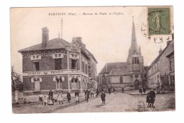 § 60 Rantigny Bureau De Poste Et Eglise Voyagée En 1920 - Rantigny