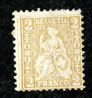 10279  Switzerland 1881  Zumstein #44 (*) Shifted  Michel #36  ( Cat. .50€ ) Offers Welcome! - Unused Stamps