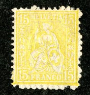 10297  Switzerland 1881  Zumstein #47 *  Michel #39  ( Cat. 9.€ ) Offers Welcome! - Unused Stamps