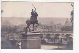 BLOIS - CARTE PHOTO (Vue Sur Statue Et Pont-vue Générale) - Blois