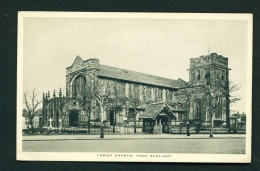 ENGLAND  -  Port Sunlight  Christ Church  Unused Vintage Postcard - Andere & Zonder Classificatie