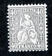 10307  Switzerland 1881  Zumstein #50 **  Michel #42  ( Cat. 3.€ ) Offers Welcome! - Unused Stamps