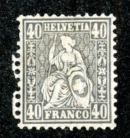 10309  Switzerland 1881  Zumstein #50 *  Michel #42  ( Cat. 1.50€ ) Offers Welcome! - Unused Stamps