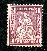 10311  Switzerland 1881  Zumstein #51 **  Michel #43  ( Cat. 22.€ ) Offers Welcome! - Unused Stamps