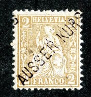 10319  Switzerland 1881  Zumstein #44 *  Michel #36AK I  ( Cat. 75.€ ) Offers Welcome! - Neufs