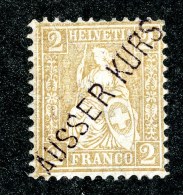 10320  Switzerland 1881  Zumstein #44 *  Michel #36AK I  ( Cat. 75.€ ) Offers Welcome! - Nuovi