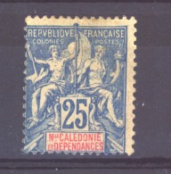 04670 -   Nouvelle Calédonie :  Yv  62  * - Neufs