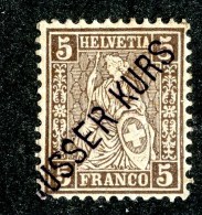 10324  Switzerland 1881  Zumstein #45 (*)  Michel #37AK I  ( Cat. 75.€ ) Offers Welcome! - Unused Stamps