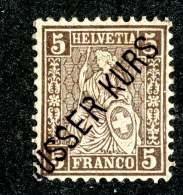 10324  Switzerland 1881  Zumstein #45 (*)  Michel #37AK I  ( Cat. 75.€ ) Offers Welcome! - Nuevos