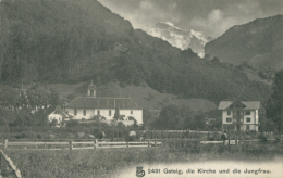 CH GSTEIG / Die Kirche Und Die Jungfrau / - Gsteig Bei Gstaad