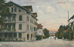 CH HERZOGENBUCHSEE / Bahnhofstrasse / CARTE COULEUR - Herzogenbuchsee