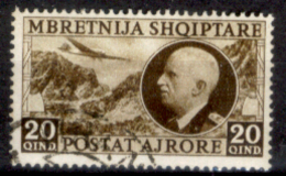 Italia-F01048 - 1939:  Posta Aerea,: Sassone N.4 (o) - Privo Di Difetti Occulti - - Albania