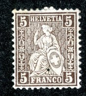 10338  Switzerland 1881  Zumstein #45 *  Michel #36  Offers Welcome! - Unused Stamps