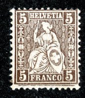 10342  Switzerland 1881  Zumstein #45 ** Michel #36  Offers Welcome! - Unused Stamps