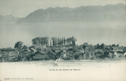 CH CULLY / Cully Et Les Alpes De Savoie / - Cully