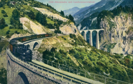 CH FILISUR / Albulabahn Und Landwasserviadukt / CARTE COULEUR - Filisur