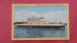 - Texas> Galveston Ferry Boat   Cone Johnson   Ref  2171 - Galveston