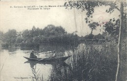 PAS DE CALAIS - 62 -ARDRES Près De Calais - Lac Du Marais - 41 - Promenade En Barque - Ardres