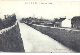 PAS DE CALAIS - 62 -ARDRES Près De Calais - Canal Et Sucrerie - Ardres